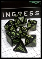 Dice : Dice - Dice Sets - Q Workshow Ingress Enlightened - Gen Con Aug 2016